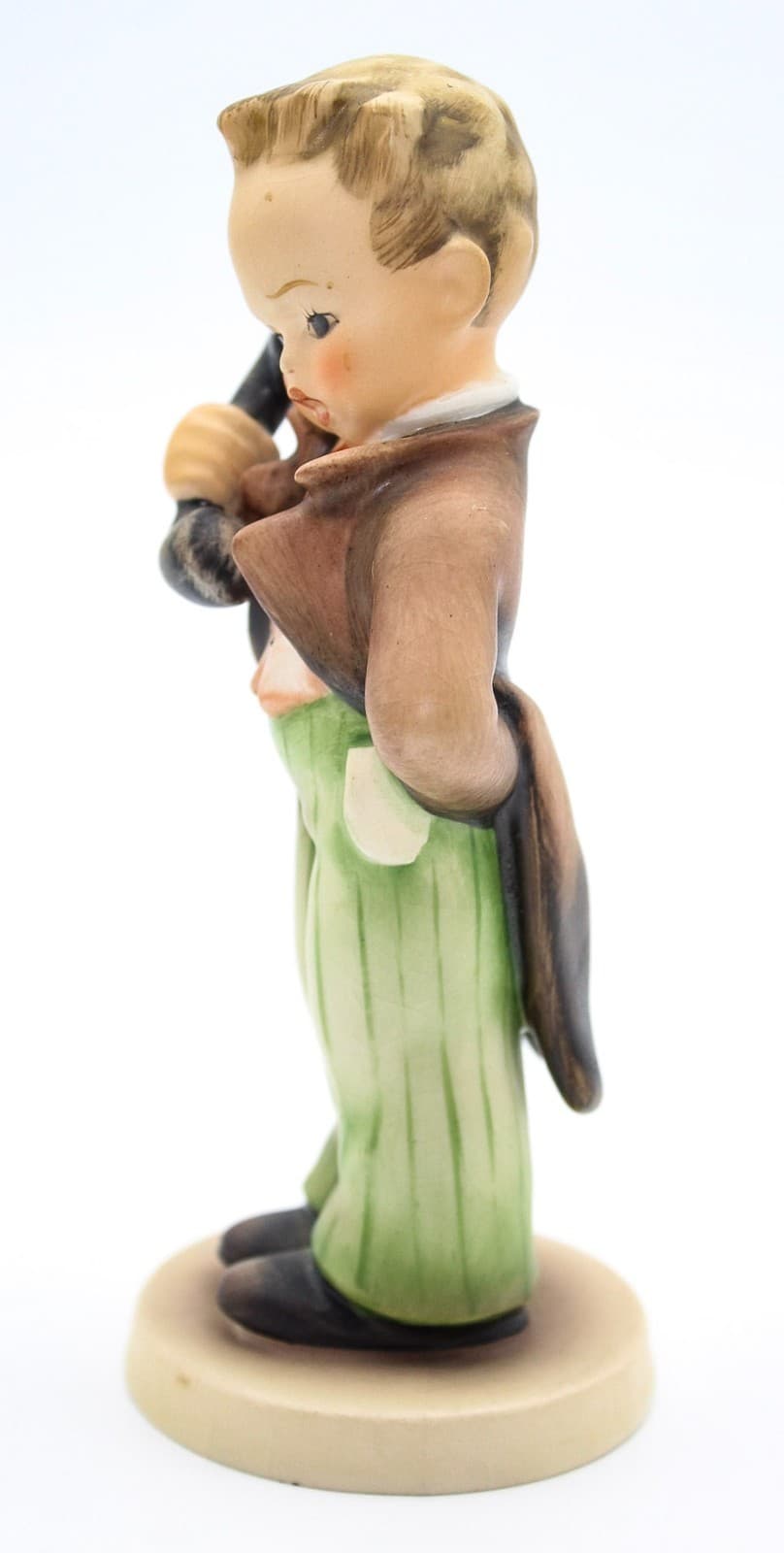 Vintage Goebel Hummel Germany #124/0 "Hello" Boy w/ Telephone Porcelain Figurine - Thumbnail 5
