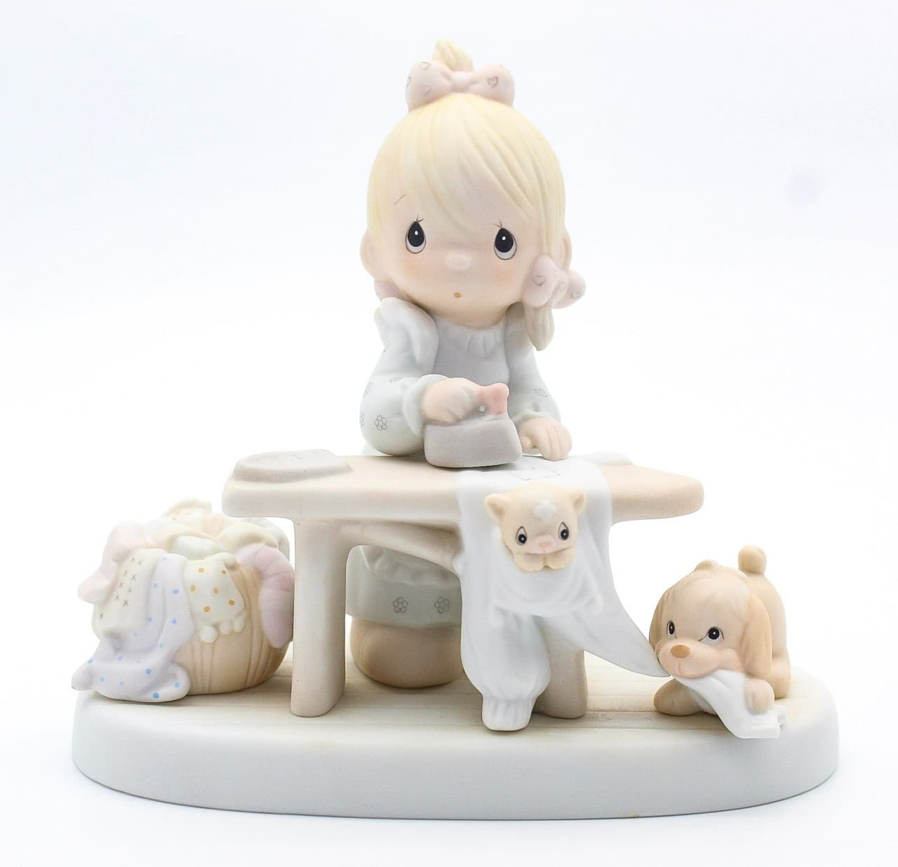 Precious Moments Press On Enesco Porcelain Figurine 1982 - Thumbnail 9