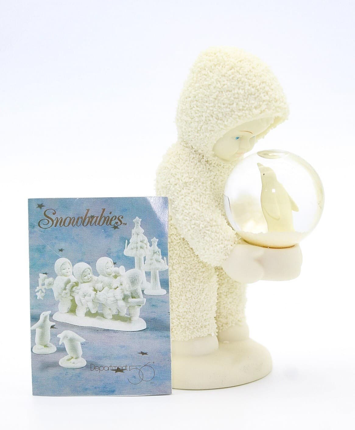 Department 56 Snowbabies A Whish For Snow Porcelain Figurine With Original Box - Thumbnail 3