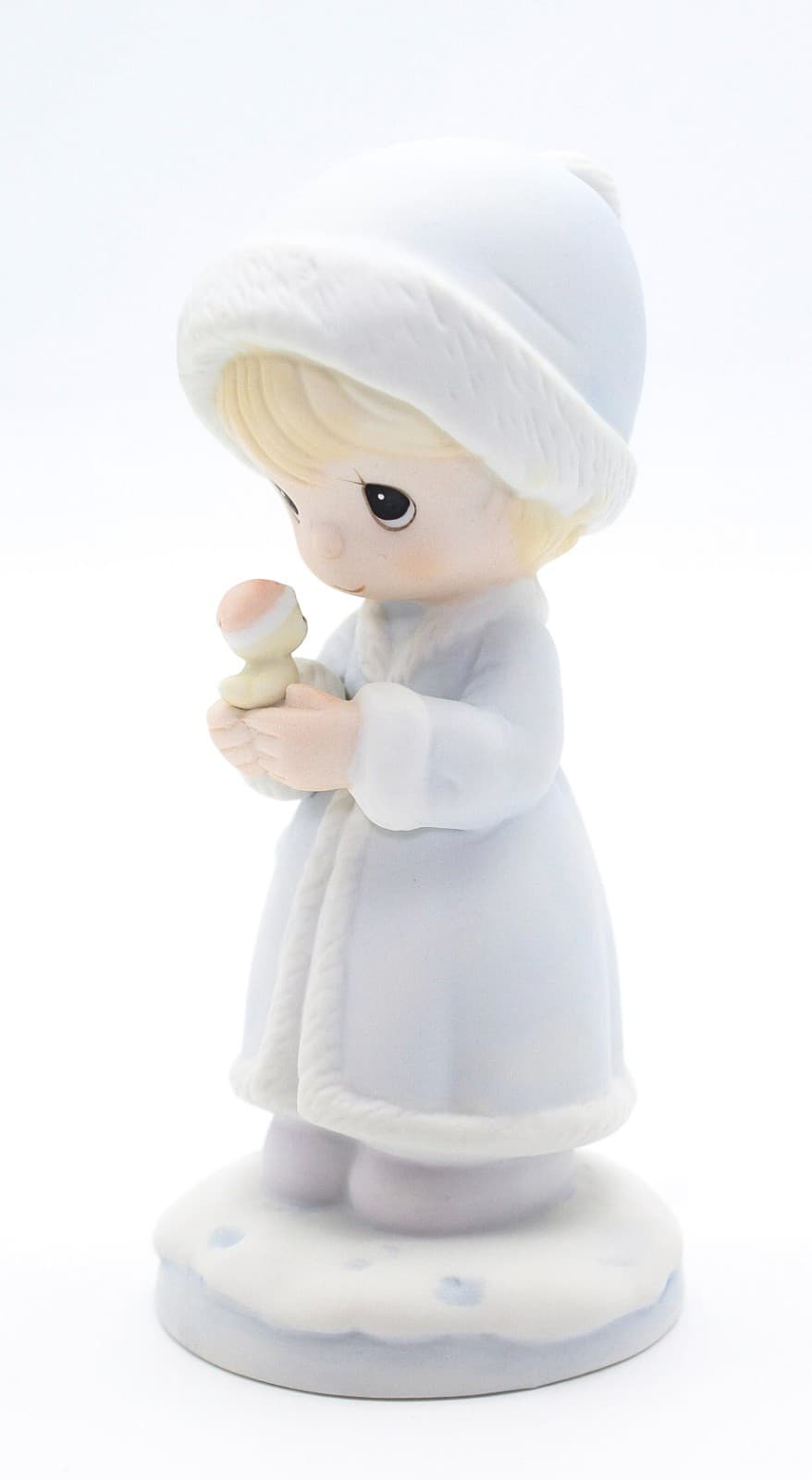 Precious Moments May Your Christmas Be Merry Enesco Porcelain Figurine 1991 - Thumbnail 8