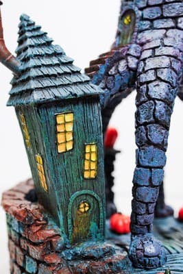 HAWTHORNE VILLAGE "Octopus House" Disney The Nightmare Before Christmas NIB - Thumbnail 2