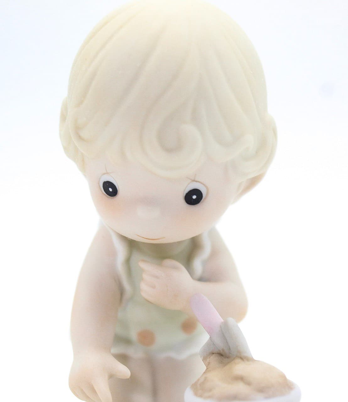 Precious Moments His Little Treasure Enesco Porcelain Figurine 1993 - Thumbnail 3