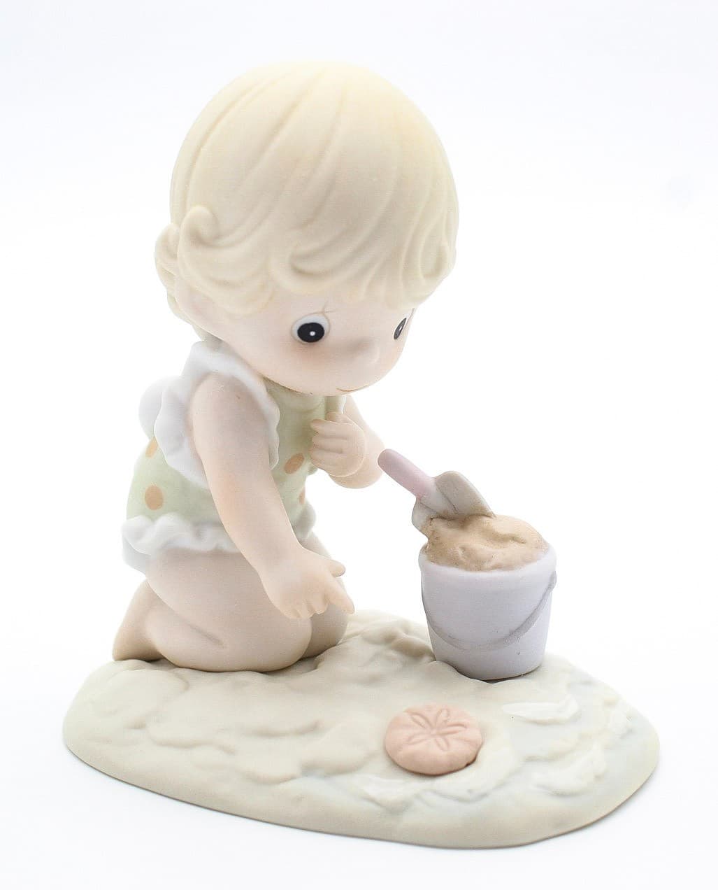 Precious Moments His Little Treasure Enesco Porcelain Figurine 1993 - Thumbnail 9