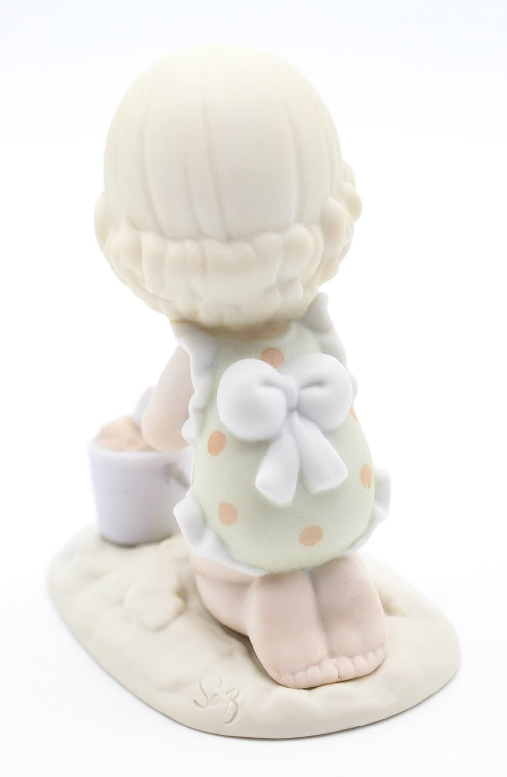 Precious Moments His Little Treasure Enesco Porcelain Figurine 1993 - Thumbnail 6