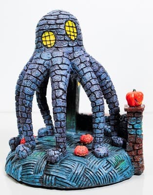 HAWTHORNE VILLAGE "Octopus House" Disney The Nightmare Before Christmas NIB - Thumbnail 9