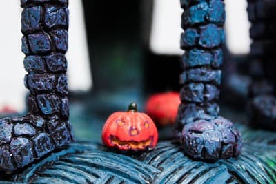 HAWTHORNE VILLAGE "Octopus House" Disney The Nightmare Before Christmas NIB - Thumbnail 11
