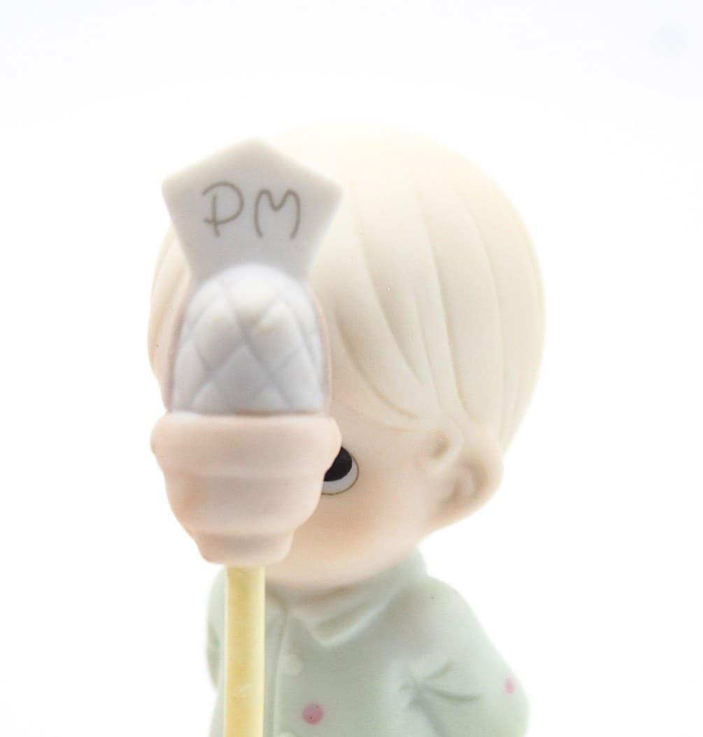 Precious Moments Baby's First Word Enesco Porcelain Figurine 1992 - Thumbnail 3