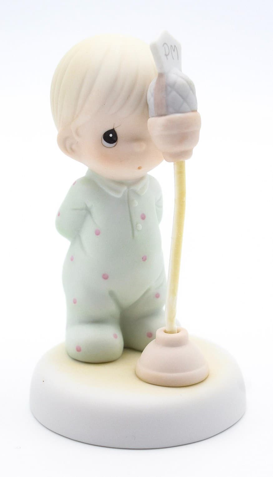 Precious Moments Baby's First Word Enesco Porcelain Figurine 1992 - Thumbnail 8