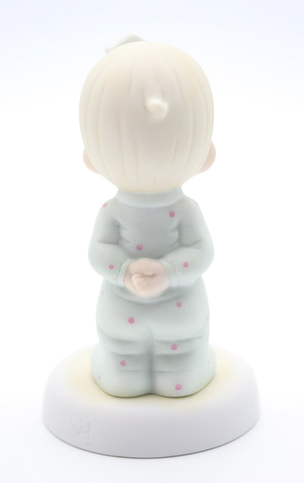 Precious Moments Baby's First Word Enesco Porcelain Figurine 1992 - Thumbnail 5
