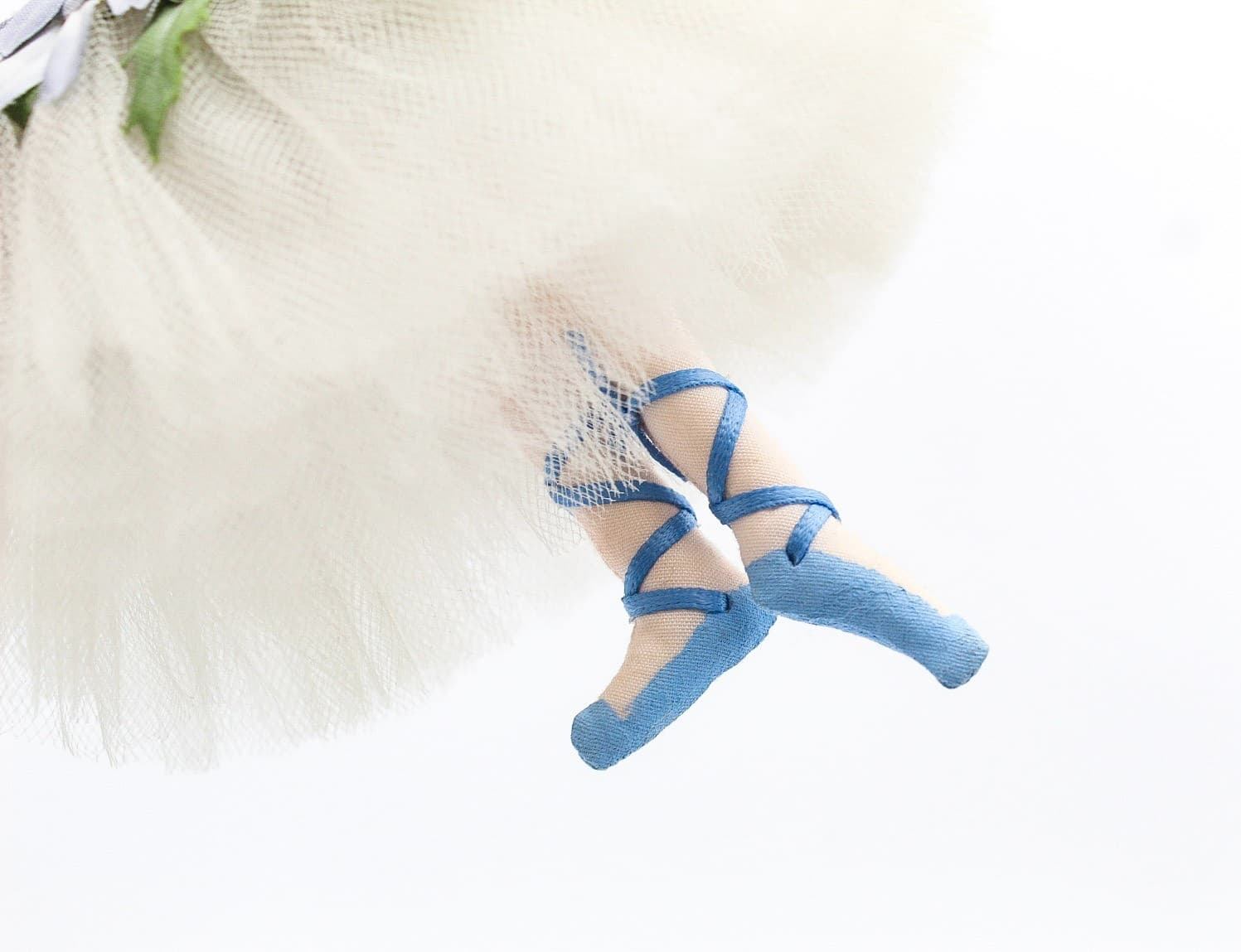 Gladys Boalt 1989 Hand Crafted Cloth Nutcracker Daisy Dancer Christmas Ornament - Thumbnail 5