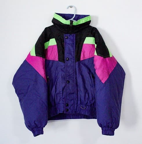 Vtg Obermeyer Skiwear Heart of the Mountains Unisex Size Junior 12 Jacket - Thumbnail 3