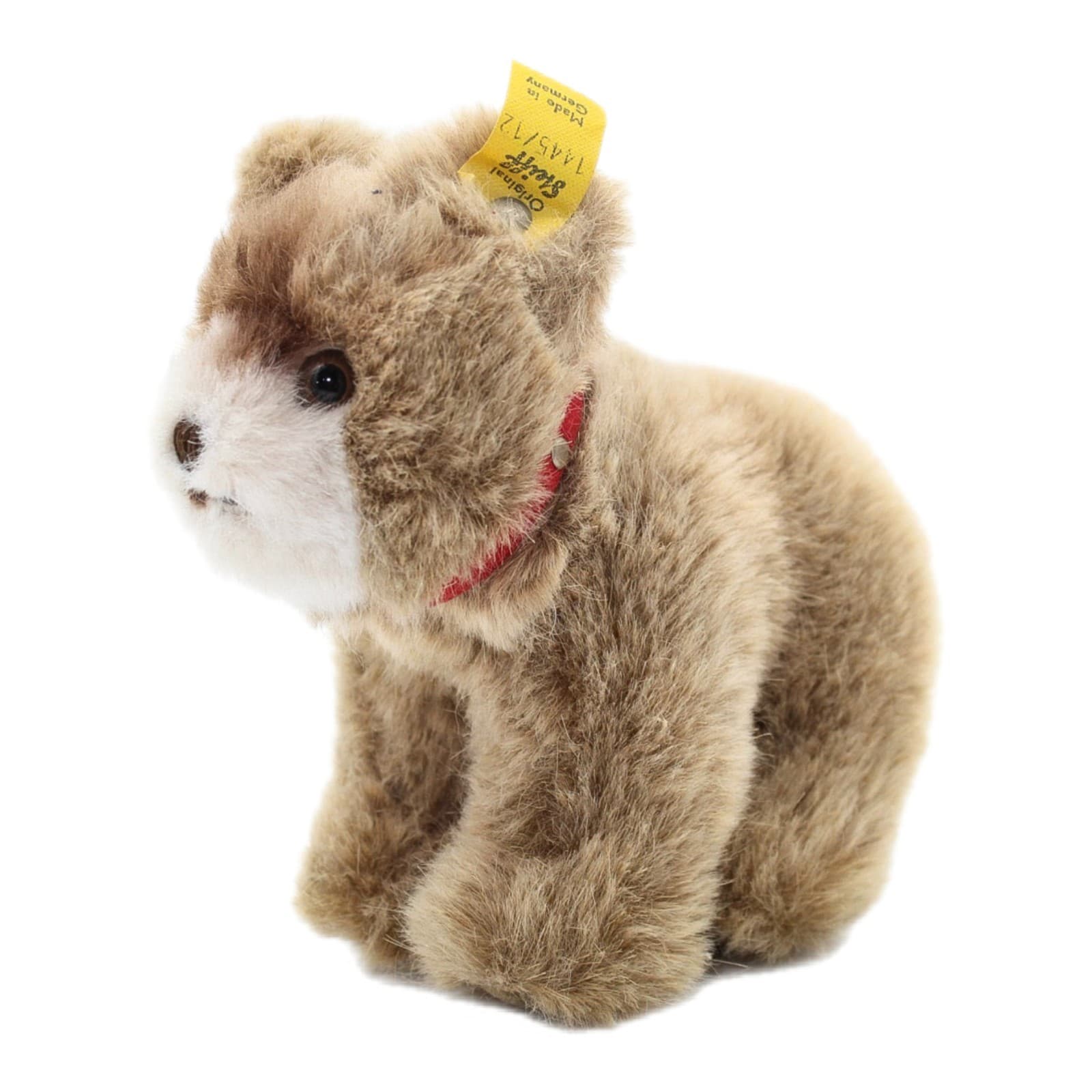 Steiff Browny Grizzly Bear Cub #1445/12 Germany Stuffed Animal Plush 1970's - Image 1
