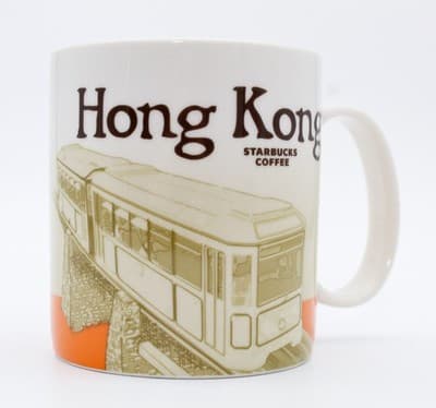 Starbucks 2012 Hong Kong Ceramic Large Collectible Coffee Mug - Thumbnail 6