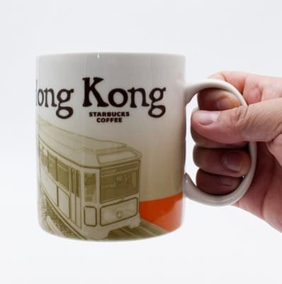 Starbucks 2012 Hong Kong Ceramic Large Collectible Coffee Mug - Thumbnail 2