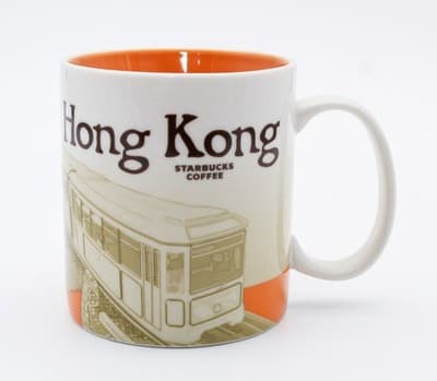 Starbucks 2012 Hong Kong Ceramic Large Collectible Coffee Mug - Thumbnail 8