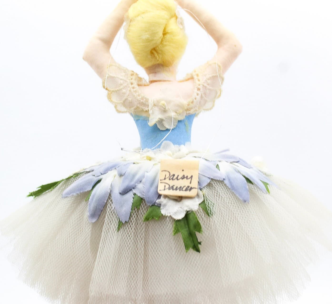 Gladys Boalt 1989 Hand Crafted Cloth Nutcracker Daisy Dancer Christmas Ornament - Thumbnail 7