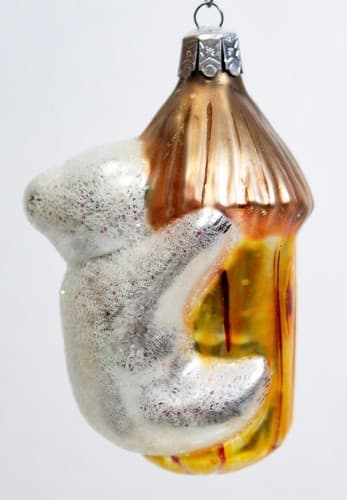 CHRISTOPHER RADKO "Honey Bear" 1990's Glass Christmas Ornament Vintage - Thumbnail 4