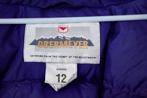 Vtg Obermeyer Skiwear Heart of the Mountains Unisex Size Junior 12 Jacket - Thumbnail 11