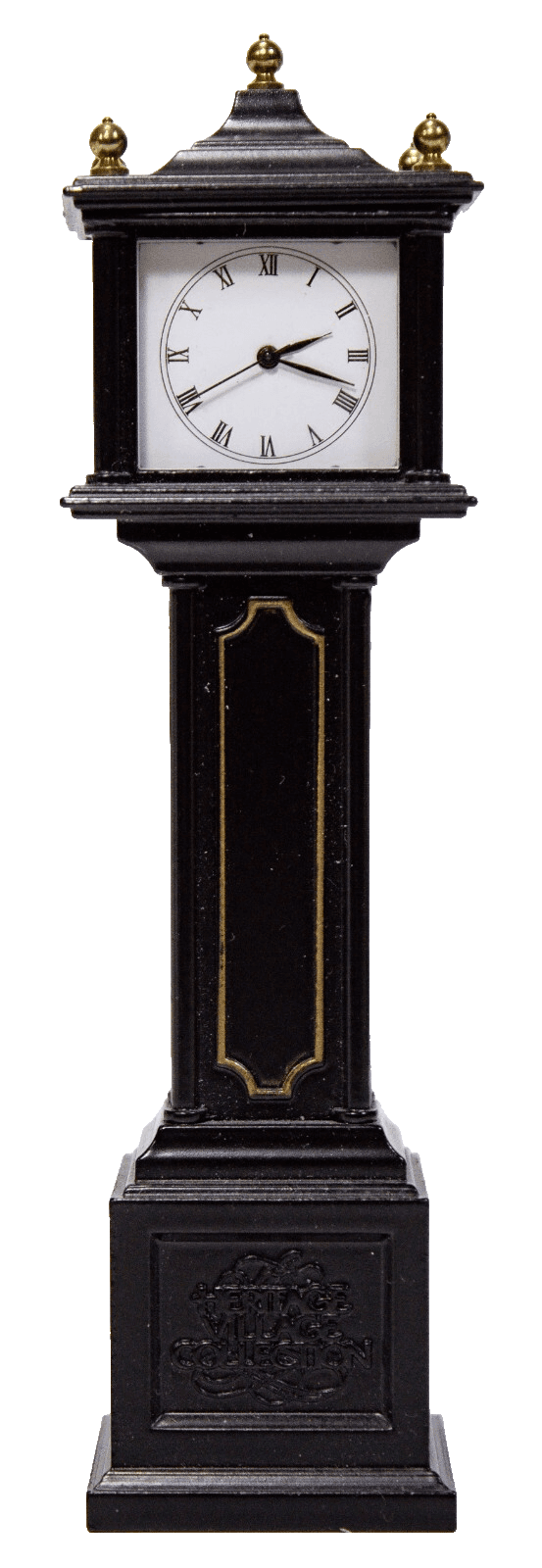 DEPARTMENT 56 Heritage Village Collection "Town Clock" Metal Figurine w/ Box - Image 1
