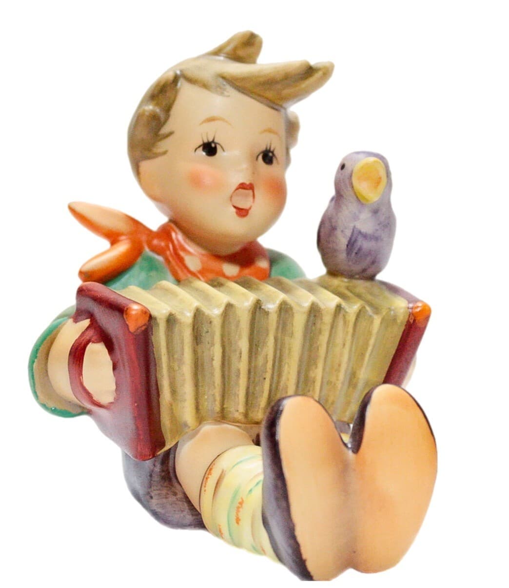 GOEBEL HUMMEL Germany "Let's Sing" Hand Painted Porcelain Figurine TMK6 - Image 1
