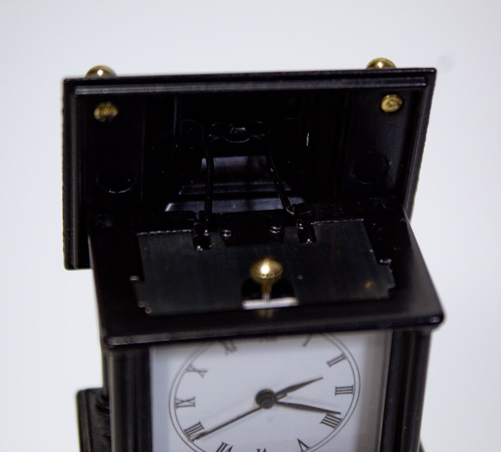 DEPARTMENT 56 Heritage Village Collection "Town Clock" Metal Figurine w/ Box - Thumbnail 6