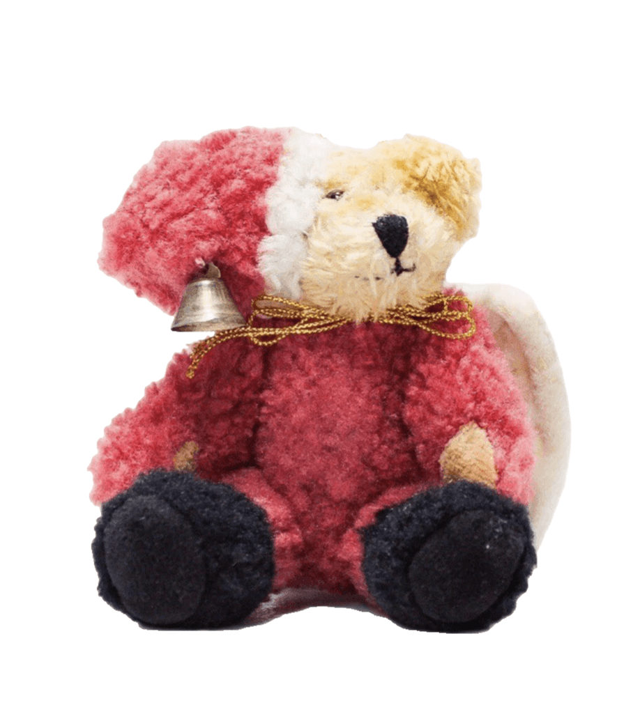 Vintage 1990's THE BOYS COLLECTIONS Plush Angel Teddy Bear Christmas Ornament 6" - Image 1