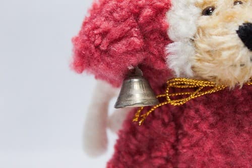 Vintage 1990's THE BOYS COLLECTIONS Plush Angel Teddy Bear Christmas Ornament 6" - Thumbnail 4