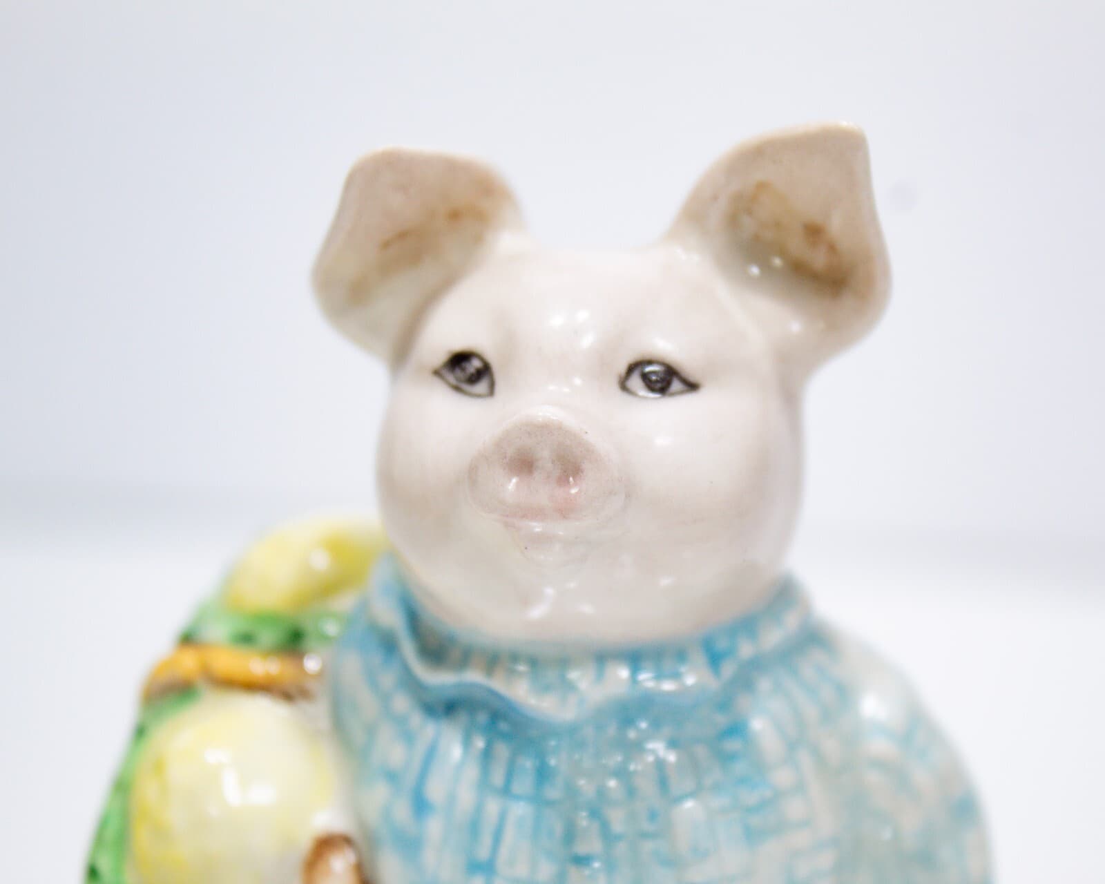 BESWICK ENGLAND Beatrix Potter "Little Pig Robinson" Porcelain Figurine - Thumbnail 5