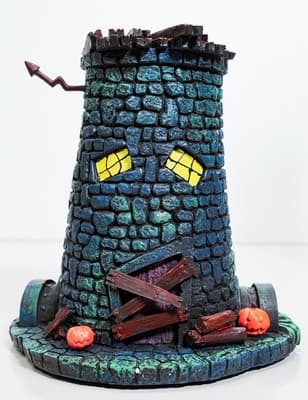 HAWTHORNE VILLAGE "Frankenstein House" Disney The Nightmare Before Christmas NIB - Thumbnail 10