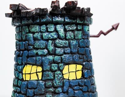 HAWTHORNE VILLAGE "Frankenstein House" Disney The Nightmare Before Christmas NIB - Thumbnail 3