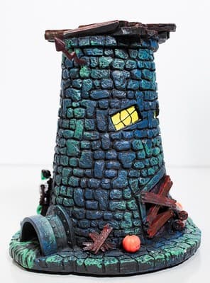 HAWTHORNE VILLAGE "Frankenstein House" Disney The Nightmare Before Christmas NIB - Thumbnail 9