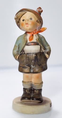 GOEBEL HUMMEL W. Germany "Brother" Hand Painted Porcelain Figurine Vintage TMK3 - Thumbnail 6