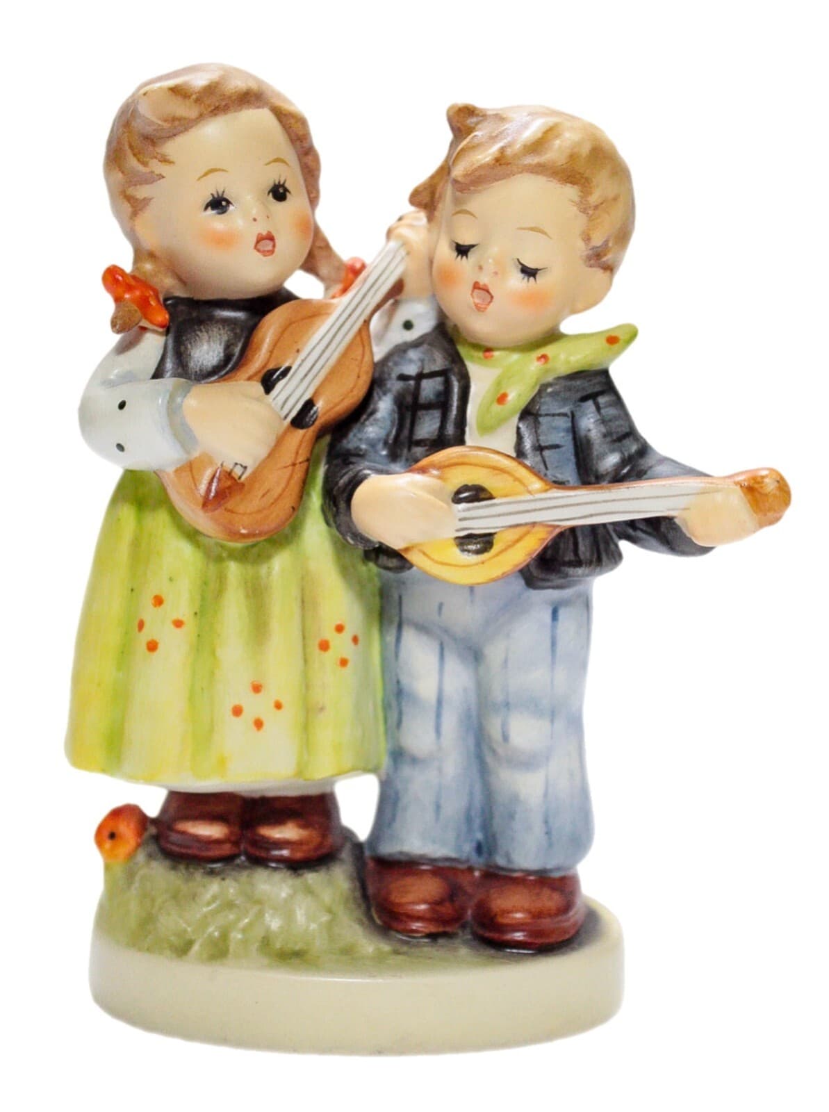 GOEBEL HUMMEL Germany "Happy Days" Hand Painted Porcelain Figurine TMK5 - Image 1