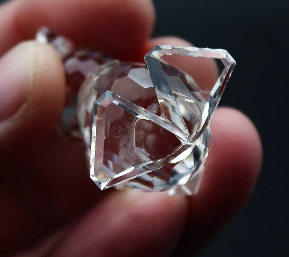 Swarovski Mini Drake Duck Fine Faceted Crystal Austrial Display Figurine Vintage - Thumbnail 7