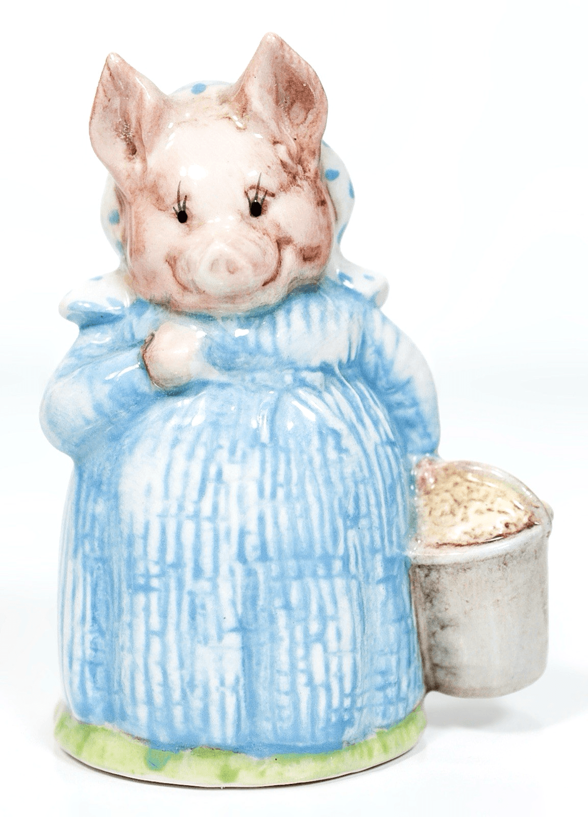 BESWICK ENGLAND Beatrix Potter "Aunt Pettitoes" Pig Porcelain Figurine - Image 1