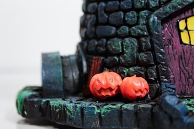 HAWTHORNE VILLAGE "Frankenstein House" Disney The Nightmare Before Christmas NIB - Thumbnail 7