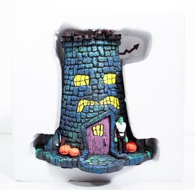 HAWTHORNE VILLAGE "Frankenstein House" Disney The Nightmare Before Christmas NIB - Thumbnail 2