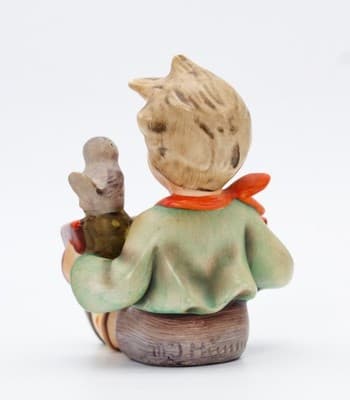 Hummel Goebel Let's Sing West Germany Vintage Porcelain Figurine TMK2 - Thumbnail 5