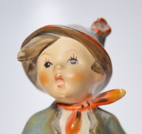 GOEBEL HUMMEL W. Germany "Brother" Hand Painted Porcelain Figurine Vintage TMK3 - Thumbnail 2