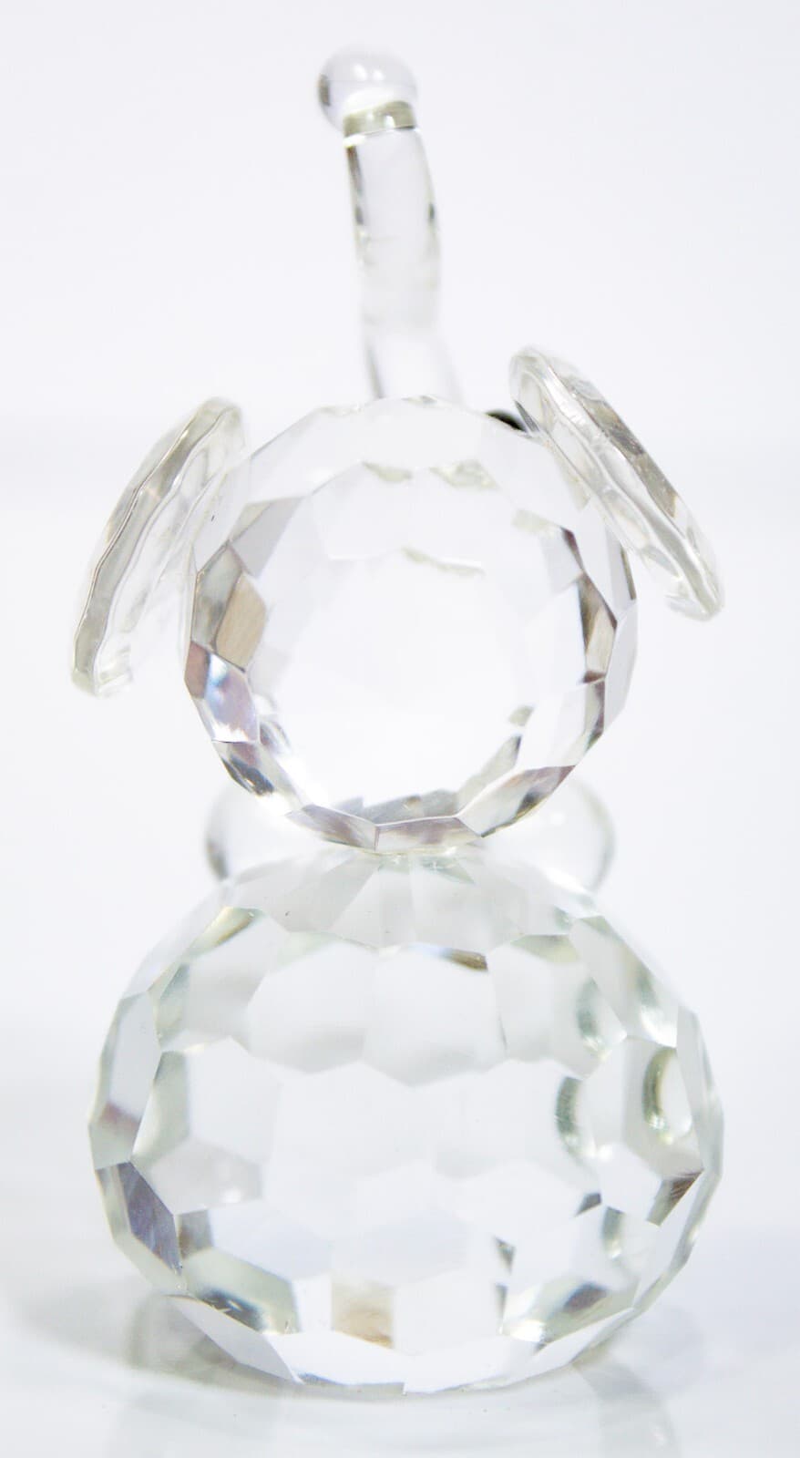 Crystal Glass Collectible Elephant Animal Figurine 3" Tall - Thumbnail 2