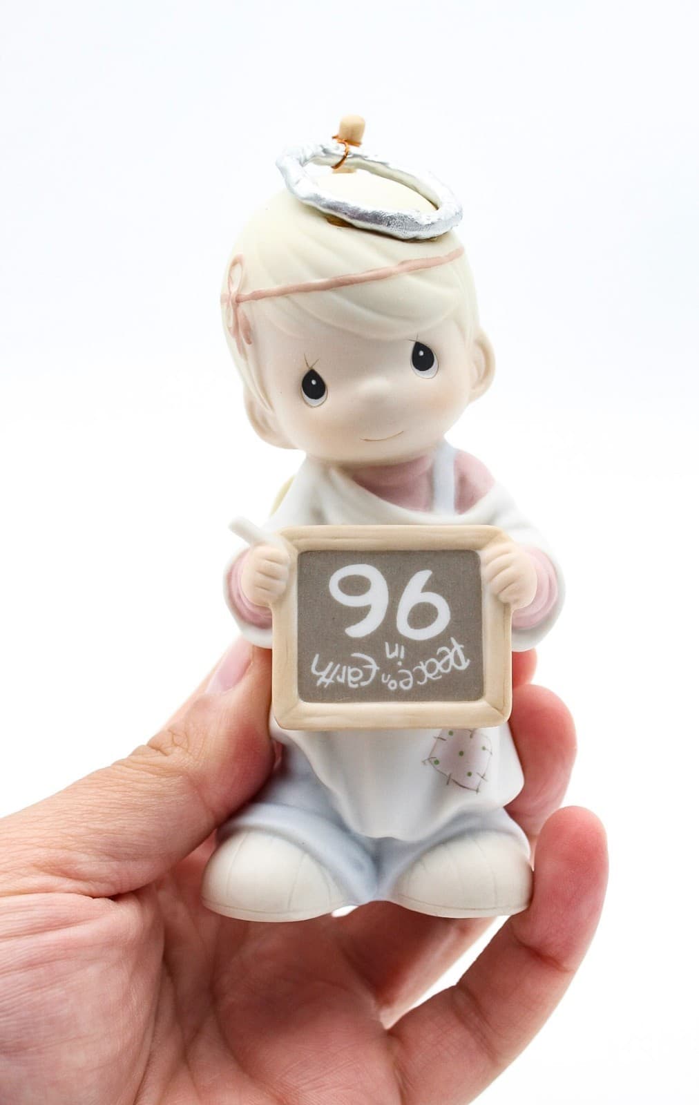 Precious Moments Peace On Earth....Anyway Enesco Porcelain Figurine 1996 - Thumbnail 7