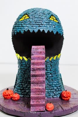 HAWTHORNE VILLAGE "Lizard House" The Nightmare Before Christmas Halloween COA - Thumbnail 3