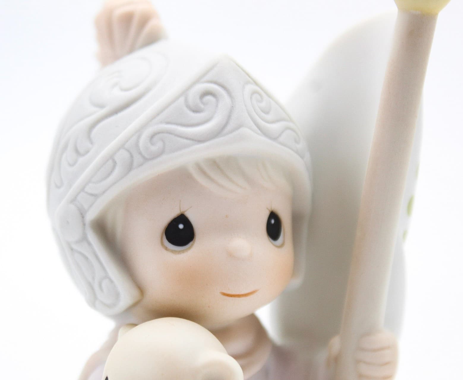 Precious Moments This Land Is Our Land Enesco Porcelain Figurine 1991 - Thumbnail 4