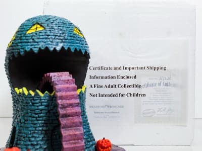 HAWTHORNE VILLAGE "Lizard House" The Nightmare Before Christmas Halloween COA - Thumbnail 2