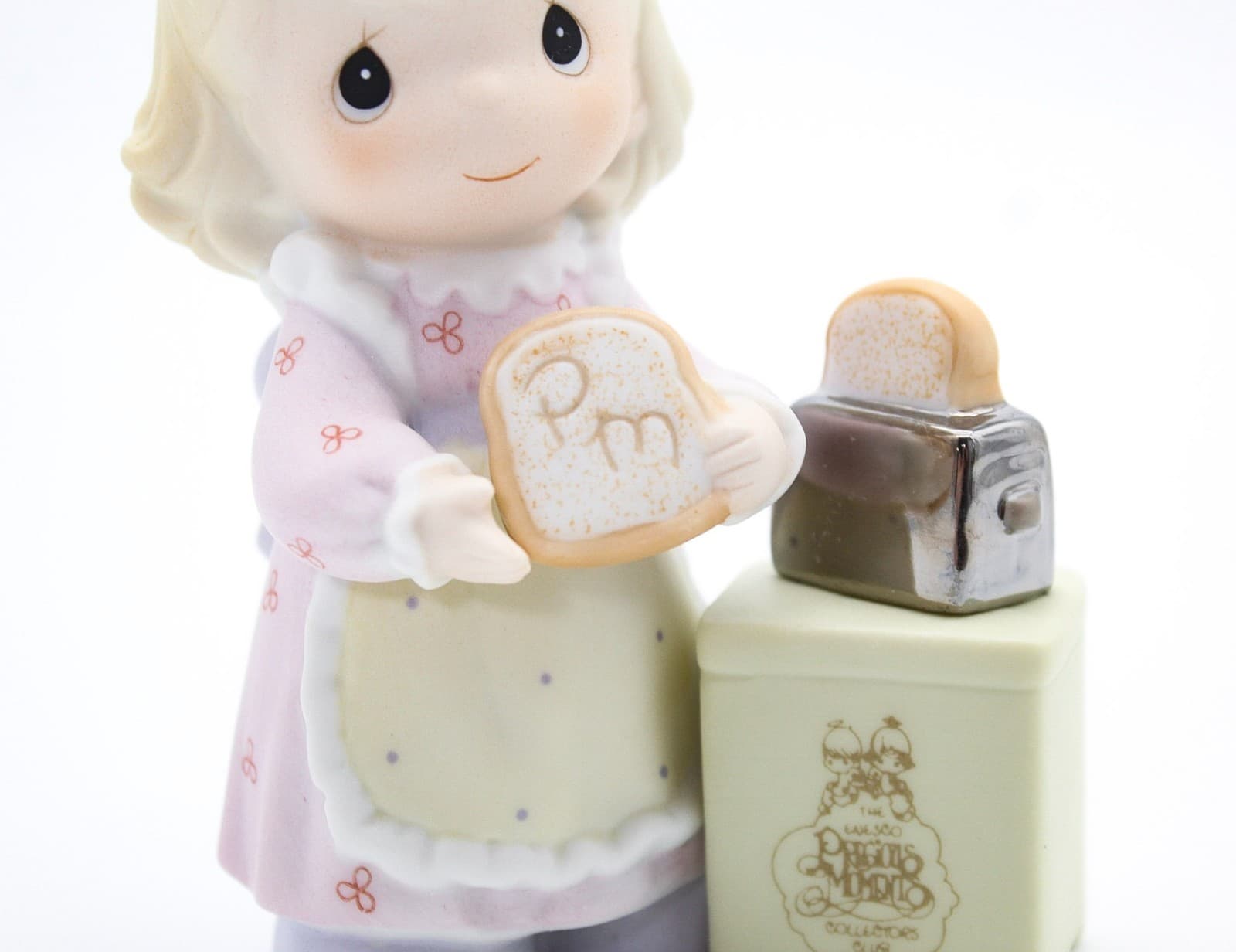 Precious Moments A Special Toast To Precious Moments Porcelain Figurine 1997 - Thumbnail 3