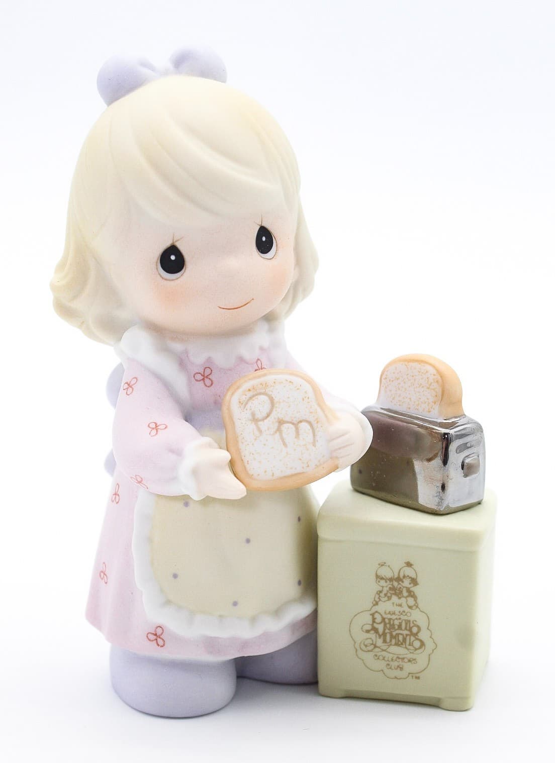 Precious Moments A Special Toast To Precious Moments Porcelain Figurine 1997 - Thumbnail 8