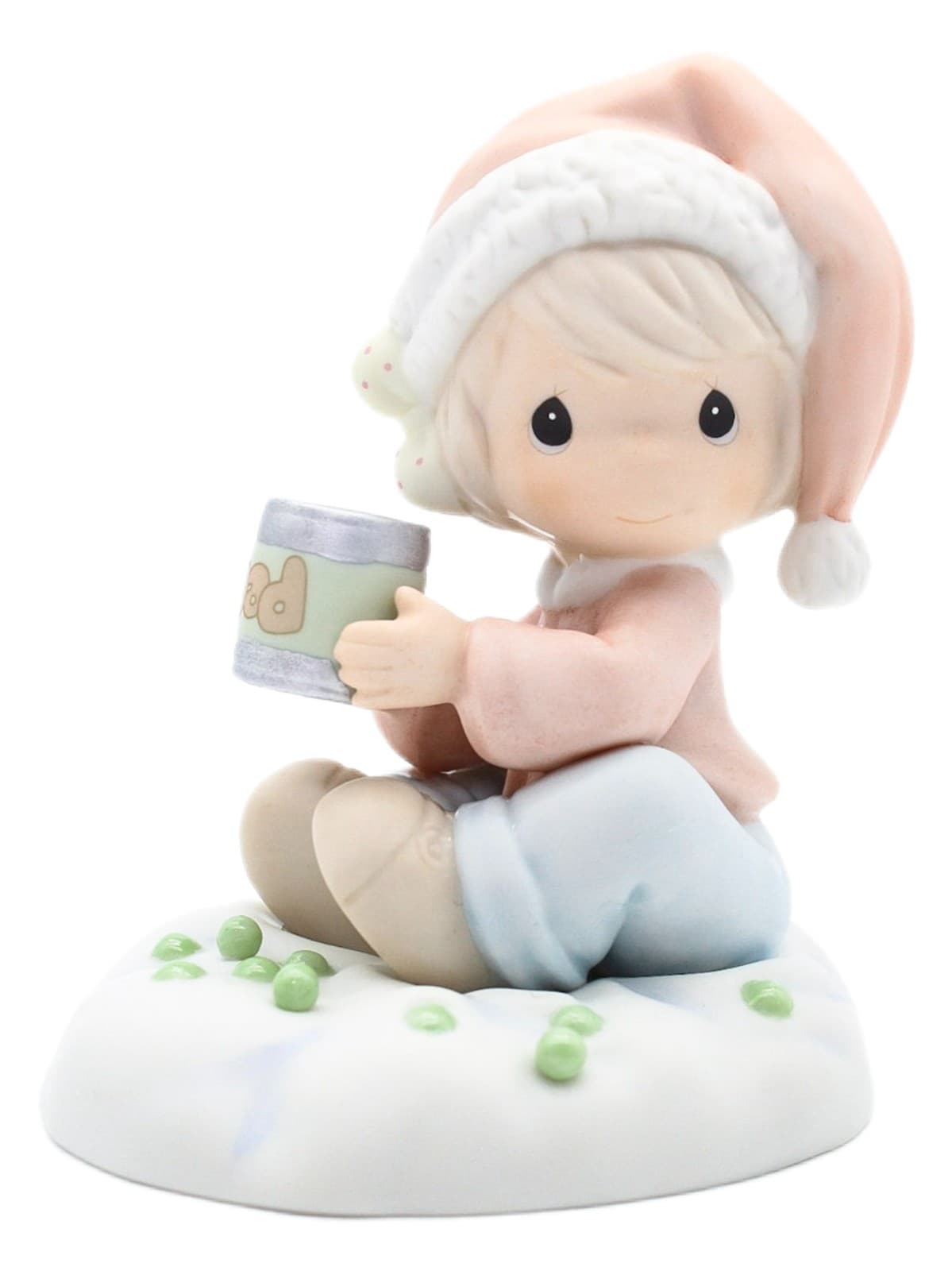 Precious Moments Peas On Earth Enesco Porcelain Figurine 1998 - Image 1