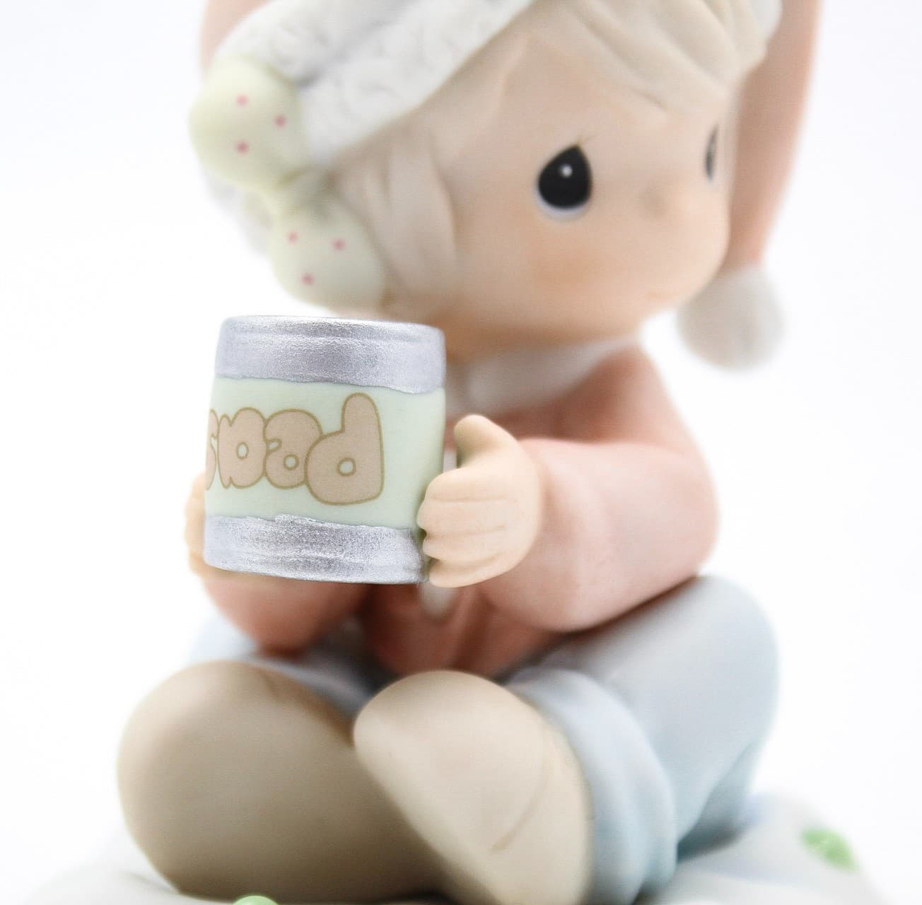 Precious Moments Peas On Earth Enesco Porcelain Figurine 1998 - Thumbnail 2