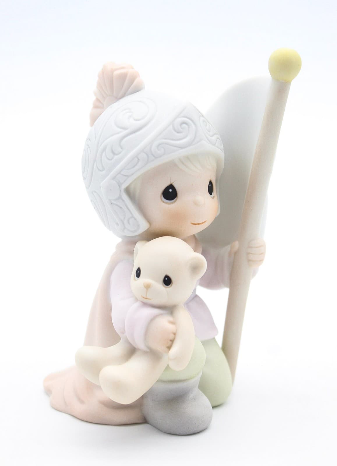 Precious Moments This Land Is Our Land Enesco Porcelain Figurine 1991 - Thumbnail 2