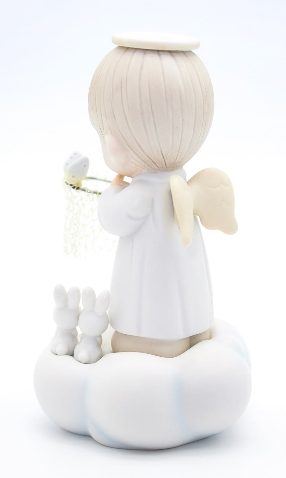 Precious Moments I'm So Glad You Fluttered Me Into My Life Porcelain Figurine - Thumbnail 5